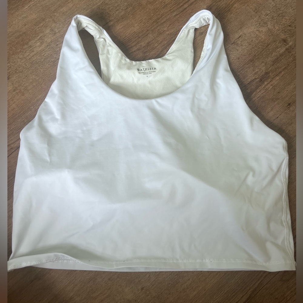 Athleta tank top bra